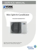 York YEHJXH018BAMT-FX Service Manual preview