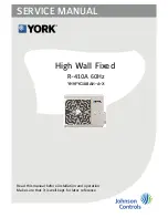 Preview for 1 page of York YH9FYC18BAH-A-X Service Manual