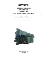 Preview for 1 page of York YHAU-CGN Installation Operation & Maintenance