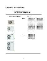 Preview for 1 page of York YHKJXH012BAM--FX Service Manual