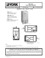 Preview for 1 page of York YMB Installation & Operation Manual