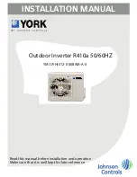 York YMUJYH(012-018)BAM-A-X Installation Manual preview