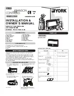 York YOCC-YOHC 12-60 Installation & Owner'S Manual preview