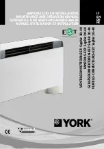 Preview for 1 page of York YSF Maintenance And Operation Manual