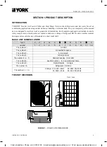 Preview for 6 page of York YVAG012 Operation & Maintenance Manual