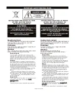 Предварительный просмотр 2 страницы YORKVILLE 100KW - MANUAL SERVICE Service Manual