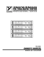 YORKVILLE AP4020 - V2 Manual preview