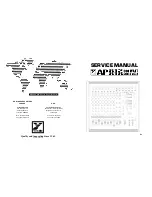 YORKVILLE AP812 Service Manual preview