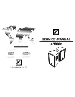 Preview for 1 page of YORKVILLE EF500P Service Manual