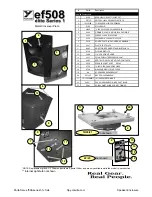 Предварительный просмотр 1 страницы YORKVILLE EF508 - PARTS Manual