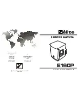 YORKVILLE Elite E160P Service Manual предпросмотр