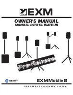 YORKVILLE EXM Mobile 8 Owner'S Manual preview