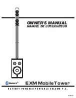 YORKVILLE EXM-Mobile-Tower Owner'S Manual предпросмотр