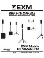 YORKVILLE EXM Mobile Owner'S Manual предпросмотр