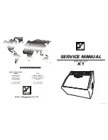 YORKVILLE Keymaster K1 Service Manual предпросмотр