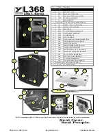 Предварительный просмотр 1 страницы YORKVILLE L368 - PARTS Manual