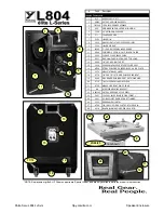 Предварительный просмотр 1 страницы YORKVILLE L804 - PARTS Manual