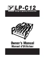 YORKVILLE LP-C12 Owner'S Manual предпросмотр