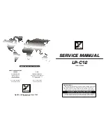 YORKVILLE LP-C12 Service Manual предпросмотр