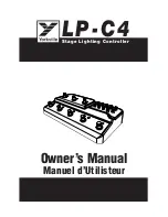 YORKVILLE LP-C4 Owner'S Manual предпросмотр