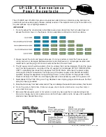 Предварительный просмотр 18 страницы YORKVILLE LP-LED 2X Owner'S Manual