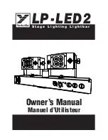 YORKVILLE LP-LED2 Owner'S Manual предпросмотр