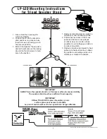 Preview for 19 page of YORKVILLE LP-LED2M Owner'S Manual