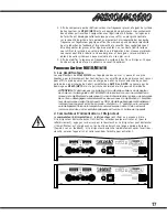 Предварительный просмотр 19 страницы YORKVILLE M1610 Owner'S Manual