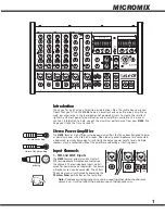 Предварительный просмотр 3 страницы YORKVILLE M608 YS 1088 Owner'S Manual