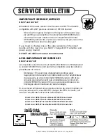 Предварительный просмотр 7 страницы YORKVILLE NX750P-2 Service Manual