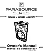 YORKVILLE Parasource PS10P Owner'S Manual preview