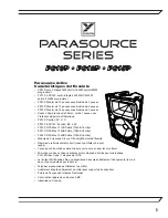 Предварительный просмотр 7 страницы YORKVILLE Parasource PS10P Owner'S Manual