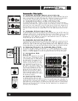 Preview for 16 page of YORKVILLE PM2012 Owner'S Manual