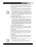 Preview for 8 page of YORKVILLE POWER MAX YS1011 Owner'S Manual