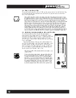 Preview for 14 page of YORKVILLE POWER MAX YS1011 Owner'S Manual