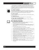 Preview for 16 page of YORKVILLE POWER MAX YS1011 Owner'S Manual