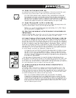 Preview for 28 page of YORKVILLE POWER MAX YS1011 Owner'S Manual