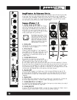 Preview for 12 page of YORKVILLE PowerMAX2012 Owner'S Manual