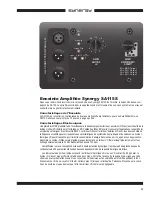 Preview for 5 page of YORKVILLE Synergy SA115S Manual