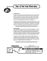 Preview for 15 page of YORKVILLE Synergy SA221S Owner'S Manual