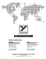 Preview for 16 page of YORKVILLE Synergy SA221S Owner'S Manual