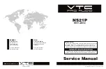 Предварительный просмотр 1 страницы YORKVILLE VTC PRO Audio NS21P Service Manual