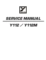 Предварительный просмотр 1 страницы YORKVILLE Y112 Service Manual