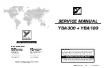 Предварительный просмотр 1 страницы YORKVILLE YBA300 Service Manual