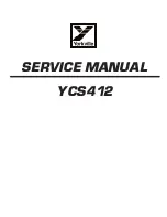 Предварительный просмотр 1 страницы YORKVILLE YCS412 Service Manual