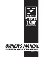 YORKVILLE YS2005 Owner'S Manual preview