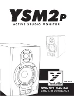 Предварительный просмотр 1 страницы YORKVILLE YSM2p Owner'S Manual