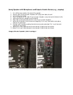 Preview for 2 page of YORKVILLE YX10P Setup Instructions