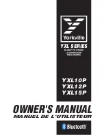 YORKVILLE YXL Series Owner'S Manual preview