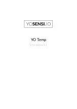 Preview for 1 page of YOSensi YO Temp User Manual